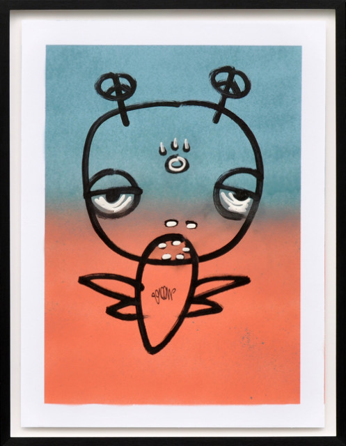 Charles K. Williams + Peachy Peace Bee